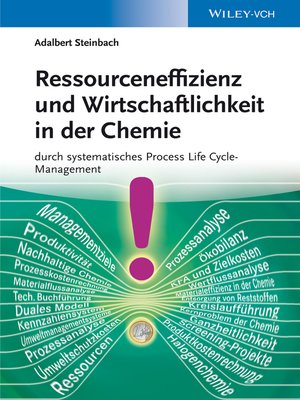 cover image of Ressourceneffizienz und Wirtschaftlichkeit in der Chemie